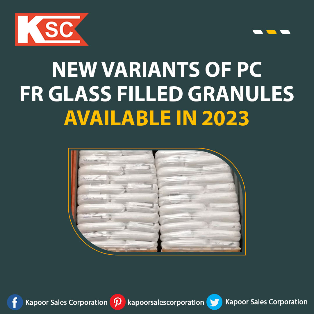 PC FR glass filled granules